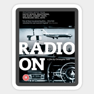 Radio On Sticker